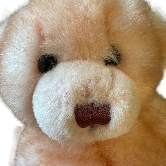 Vtg A & A Plush “Orange Sherbet” Bear 12" - Picture 3 of 7